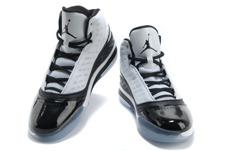 2013 Jordan B`MO White Black Shoes - Click Image to Close